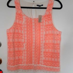 American Eagle Large Lace Tank NWT